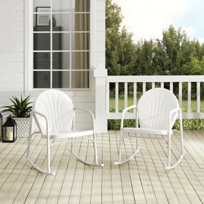 Image showing  2 pc. Griffith Outdoor Rocking Chair Set