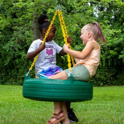 Image showing 8 th Gorilla Playsets Pioneer Peak Wood Swing Set with Green Vinyl Canopy, 22 ft. 6 in. x 23 ft. x 11 ft.