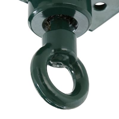 Image showing 6 th Gorilla Playsets 360-Degree Turbo Tire Swing with Spring Clips and Swivel, 125 lb. Capacity, Green, 27 in. x 8 in.