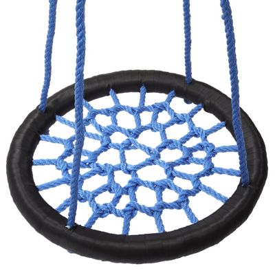 Image showing  Large Orbit Swing, 220 lb. Capacity, Blue, 26 in. Diameter x 66 in. H, Ages 3-11