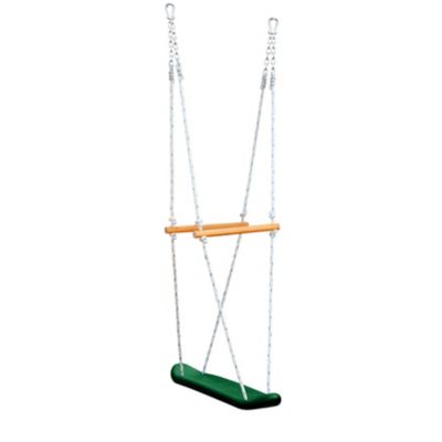 Gorilla Playsets Skateboard Swing, Green, 100 lb. Capacity, 32 in. x 1.75 in. x 8.25 in., Ages 3-11