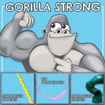 Image showing  Skateboard Swing, Green, 100 lb. Capacity, 32 in. x 1.75 in. x 8.25 in., Ages 3-11