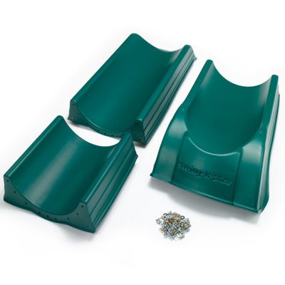 Image showing  Super Summit Slide for 5 ft. Platforms, Green, 102.5 in. x 21 in. x 8 in. H, 250 lb. Capacity