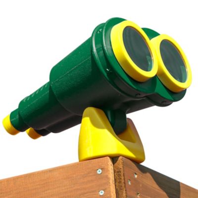 Gorilla Playsets Toy Jumbo Binoculars, Non-Magnifying, Green/Yellow, 9.75 in. x 13 in. x 8 in.