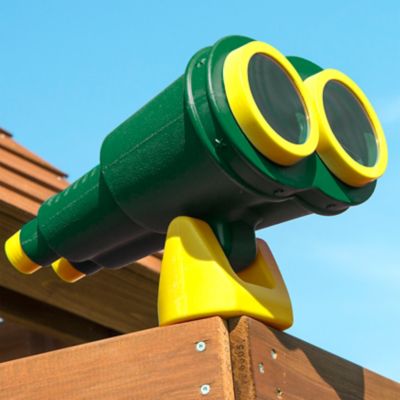 Image showing  Toy Jumbo Binoculars, Non-Magnifying, Green/Yellow, 9.75 in. x 13 in. x 8 in.
