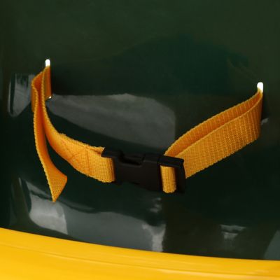 Image showing 6 th Gorilla Playsets 1-Person High-Back Infant Swing, Green with Yellow Rope, 11 in. x 15 in. x 21 in., For Ages 7 Months-3 Years