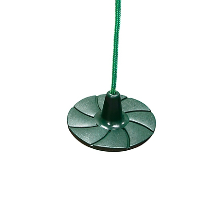 Gorilla Playsets Daisy Disc Swing, Green, 115 lb. Capacity, For Ages 3-11