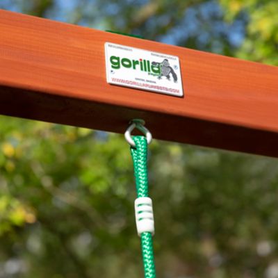 Image showing 7 th Gorilla Playsets Daisy Disc Swing, 115 lb. Capacity, Green, Ages 3-11