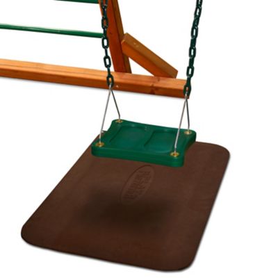 Image showing  Stand-Up Swing, Green, 13 in. x 1.25 in. x 13 in., 100 lb. Capacity, For Ages 3-11
