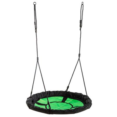 Image showing 6 th Gorilla Playsets Nest Swing, 200 lb. Capacity, Green, 40 in.