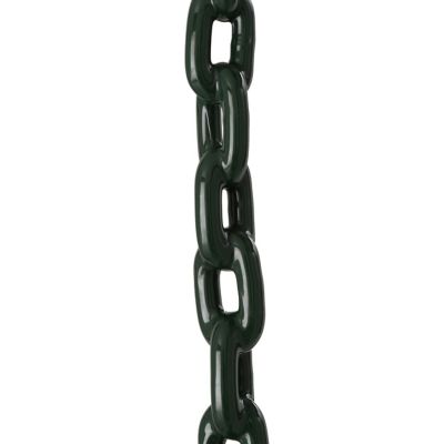 Image showing 6 th Gorilla Playsets Standard-Duty Swing Belt with Chains, Green, 27 in. L, 115 lb. Capacity, for Ages 2-10