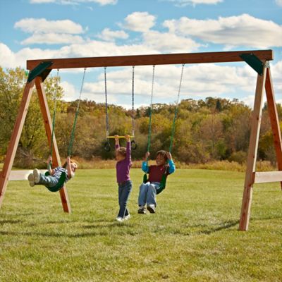 Image showing  Scout DIY Playset Hardware Kit, Slide and Lumber Not Included, 115 lb. Capacity Per Swing