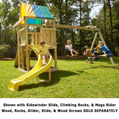 Image showing  Wrangler DIY Playset Hardware Kit, Slide and Lumber Not Included
