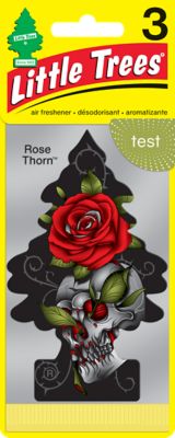 Little Trees Rose Thorn Car Air Fresheners, 3-Pack