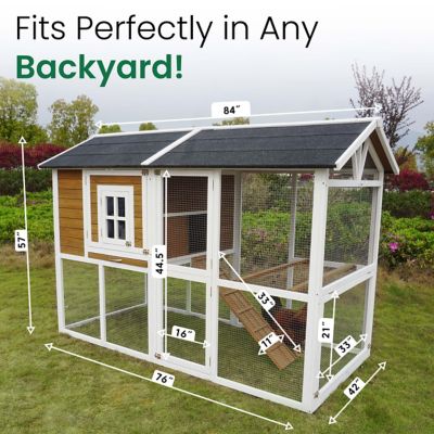 Image showing  Farmstead Chicken Coop, 8 Chicken Capacity