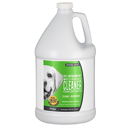 Nilodor Tough Stuff Pet Environment Multi-Surface Cleaner Concentrate, 1 gal.