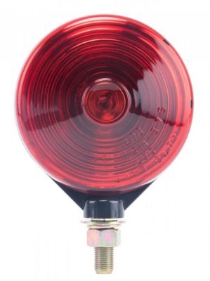 Image showing  5-5/8 in. 12V Double-Faced Round Stop/Tail/Turn/Park Light, Red/Amber