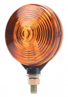 Image showing  4.3 in. 12V Double-Faced Round Park and Turn Light, Amber/Amber