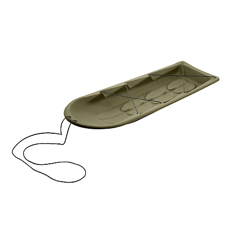 Terrain Deer Drag Sled with Tie Downs, Olive