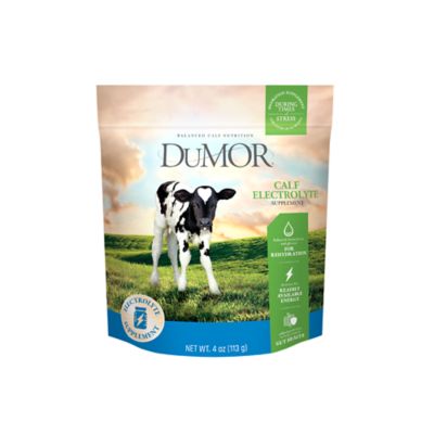 DuMOR Calf Electrolyte Supplement, 4 oz.