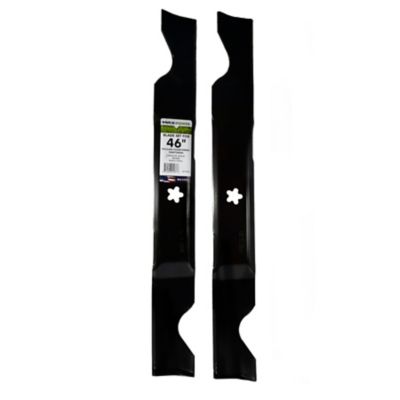 MaxPower 2 Blade Set for Many 46 in. Cut Craftsman, Husqvarna, Poulan Mowers Replaces OEM #'s 405380, 532-405380, PP21011 Work great on my Craftsman lawn tractor