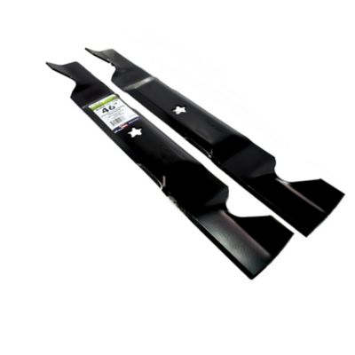 Image showing  46 in. Mulching Lawn Mower Blades for Craftsman, Husqvarna and Poulan Mowers, 2 pk.