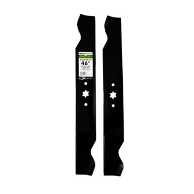 MaxPower 2 Blade Set for 46 in. Cut MTD, Cub Cadet, Troy-Bilt, Craftsman Mowers Replaces OEM #'s 742-04244, 742-04290, 561544B