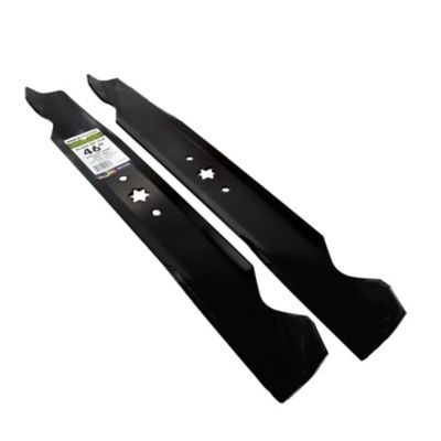 Image showing  46 in. Lawn Mower Blades for MTD, Cub Cadet, Troy-Bilt and Craftsman Mowers, 2-Pack
