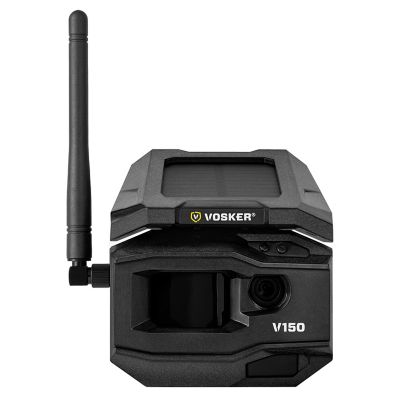 Vosker V150 Solar-Powered LTE Cellular Outdoor Security Camera, Verizon