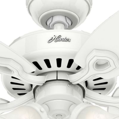 Image showing  42 in. 3-Speed Builder Ceiling Fan with LED Light Kit and Pull Chain, Bronze