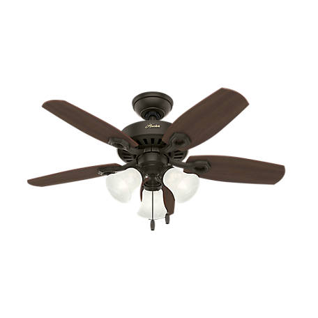 Hunter Builder Ceiling Fan With Led, Hunter Ceiling Fan Light Pull Chain Not Working