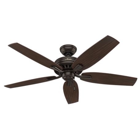 Hunter 52 in. Newsome Ceiling Fan and Pull Chain, Fresh White