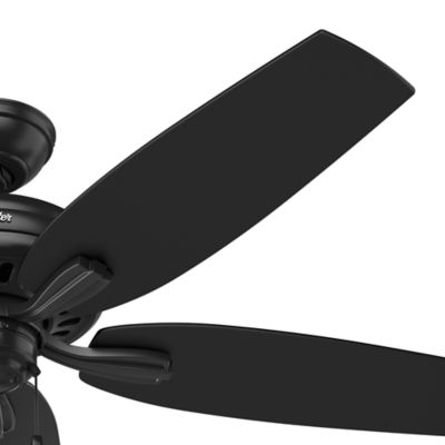 Image showing  52 in. 3-Speed Indoor/Outdoor Newsome Damp-Rated Ceiling Fan with Pull Chain