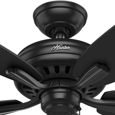 Image showing  52 in. 3-Speed Indoor/Outdoor Newsome Damp-Rated Ceiling Fan with Pull Chain
