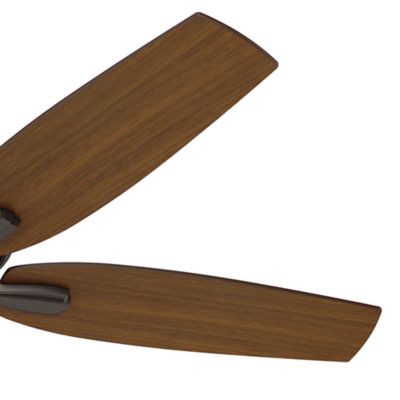 Image showing  52 in. 3-Speed Indoor/Outdoor Newsome Damp-Rated Ceiling Fan with Pull Chain