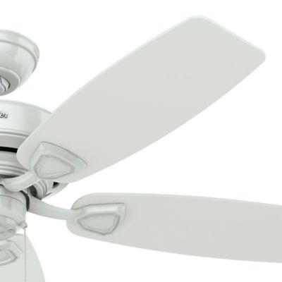 Image showing  48 in. 3-Speed Indoor/Outdoor Sea Wind Ceiling Fan and Pull Chain, Matte Black