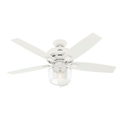 Hunter 52 in. Bennett Ceiling Fan with LED Light Kit and Handheld Remote