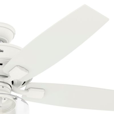 Image showing  52 in. 3-Speed Indoor Bennett Ceiling Fan with LED Light Kit and Handheld Remote