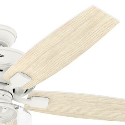 Image showing  52 in. 3-Speed Indoor Bennett Ceiling Fan with LED Light Kit and Handheld Remote