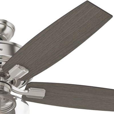Image showing  52 in. 3-Speed Indoor Bennett Ceiling Fan with LED Light Kit and Handheld Remote