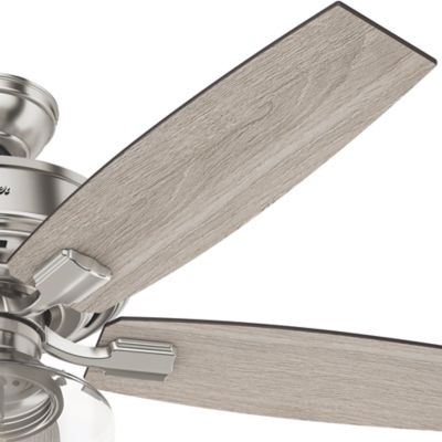 Image showing  52 in. 3-Speed Indoor Bennett Ceiling Fan with LED Light Kit and Handheld Remote