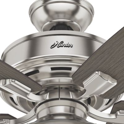 Image showing  52 in. 3-Speed Indoor Bennett Ceiling Fan with LED Light Kit and Handheld Remote