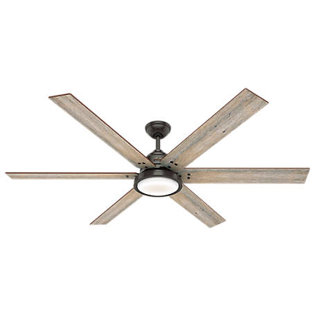 Hunter Warrant Ceiling Fan With Led Light Kit And Wall Control 70 In Brushed Nickel 59397 At Tractor Supply Co - Do Hunter Ceiling Fans Have Fuses