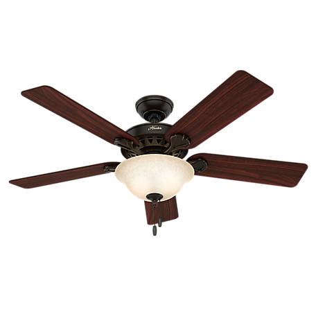 Hunter Waldon Ceiling Fan With Led Light Kit And Pull Chain 52 In Brushed Nickel At Tractor Supply Co - How To Turn On Ceiling Fan Light Without Chain
