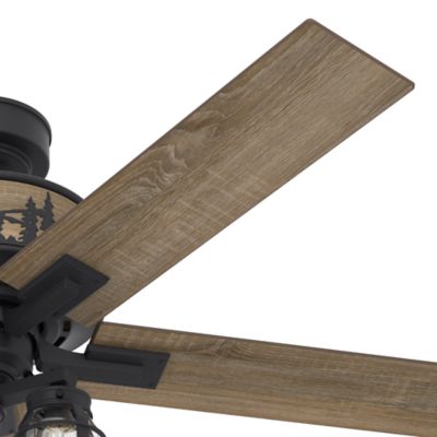 Image showing  52 in. 3-Speed Indoor Vista Ceiling Fan with LED Light Kit and Pull Chain