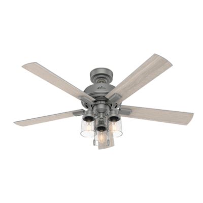 Hunter 52 in. Hartland Ceiling Fan with LED Light Kit and Pull Chain