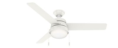 Hunter 52 in. 3-Speed Indoor Aker Ceiling Fan with LED Light Kit and Pull Chain
