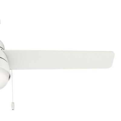 Image showing  52 in. 3-Speed Indoor Aker Ceiling Fan with LED Light Kit and Pull Chain