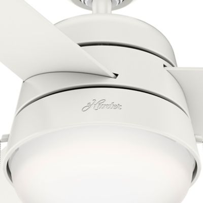 Image showing  52 in. 3-Speed Indoor Aker Ceiling Fan with LED Light Kit and Pull Chain