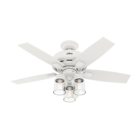 Hunter 44 in. Bennett Ceiling Fan with LED Light Kit and Handheld Remote